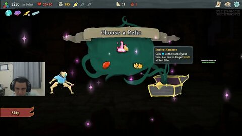 [SlayTheSpire]Primeira vitória de Defect, deck full power