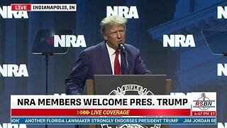 LIVE: Donald Trump Speaking at the NRA Annual Meeting...