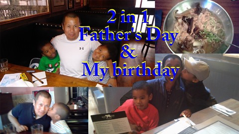 2 in 1 Mommy's Birthday & Father's Day Celebrated together