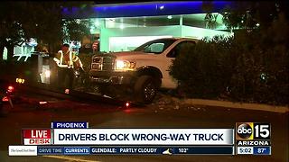 Witnesses help stop wrong-way driver on I-17