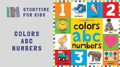 @Storytime for Kids | Colors ABC Numbers | Learn Colors, the Alphabet, Numbers, Spanish Words & +