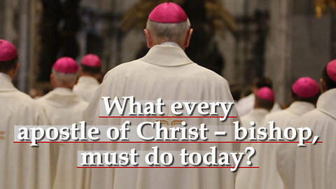 BCP: What every apostle of Christ – bishop, must do today?