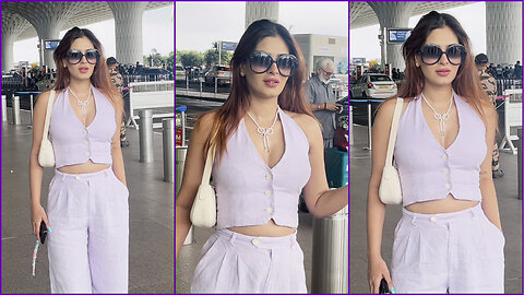 Karishma Sharma Spotted At Airport Flying From Mumbai