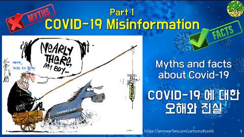 (Part 1) COVID-19 Misinformation: COVID-19 에 대한 오해와 진실