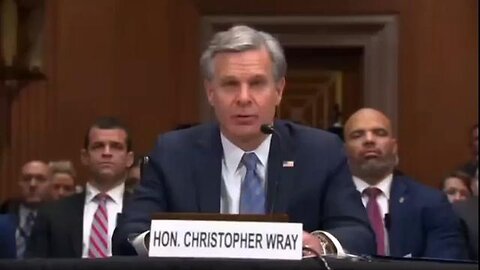 FBI Director Christopher Wray Multiple foreign terrorist organizations have called for attacks