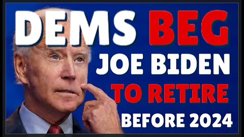 Democrats Call For Biden To Step Aside, Retire, Bow-Out Of 2024
