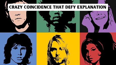 Crazy Coincidence That Defy Explanation - Famous Celebrities Part of The 27 Club