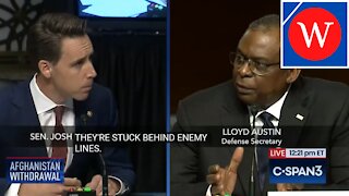 Hawley TEARS Into Sec Lloyd Austin