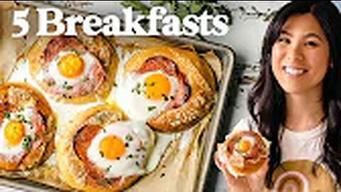 5 EGG BREAKFAST IDEAS To Keep on Repeat!