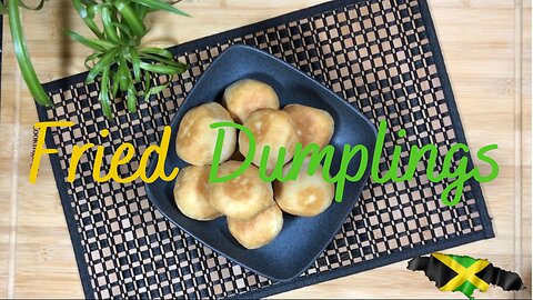 Real Jamaican🇯🇲 Fried Dumplings..