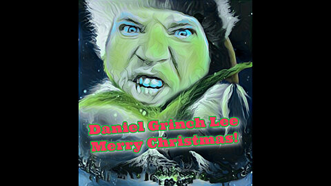 Danny Grinch Lee, his look at Christmas..