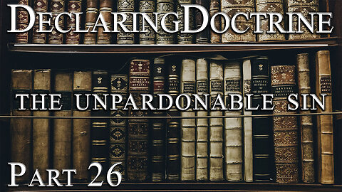 【 The Unpardonable Sin 】 Pastor Roger Jimenez