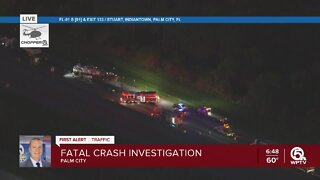 3 tractor trailers involved in deadly Turnpike crash in Martin County