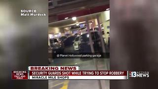 2 security guards shot at Miracle Mile Shops