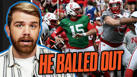 Will Dylan Raiola Save Nebraska Football?