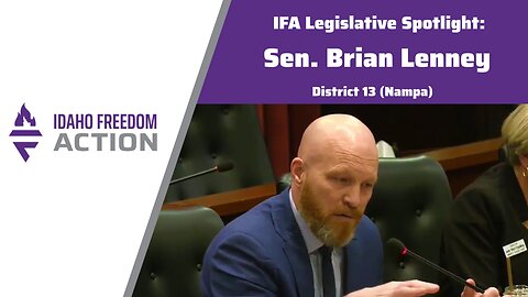 Legislative Spotlight: Sen. Brian Lenney