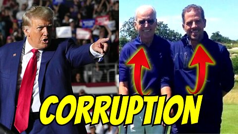 TRUMP RALLY attacks BIDEN family!