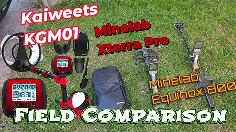 $100 Kaiweets KGM01 vs $300 Xterra Pro vs $900 Equinox 800 Metal Detector Test