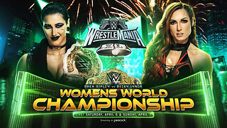 Becky Lynch Vs Rhea Ripley WrestleMania 40 WWE Women's World Championship Prediction