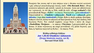 Jan 1,35-42 Chodźcie i zobaczcie