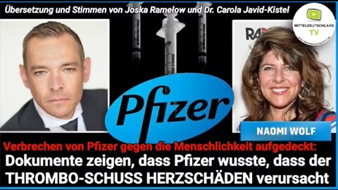 KORRUPTION: WELTWEITER PFITZER MASSENMORD DURCH mRNA COVID 19 INJEKTIONEN ENTHÜLLT