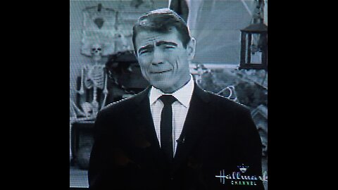 ROD SERLING - SURREAL Impression TWILIGHT ZONE HALLOWEEN Greeting