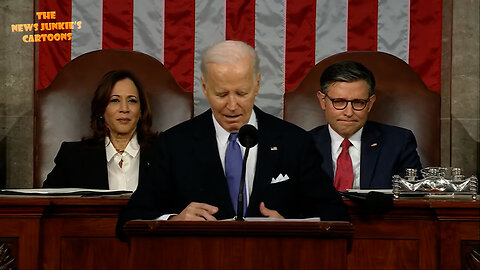 Biden's State of Lies: "Am I going this way?.. if I were smart, I'd go home.. the threat to democracy must be defended!.. I cut the federal deficit by $160B!.. I taught the 2nd Amendment for 12 years!.." & many more...