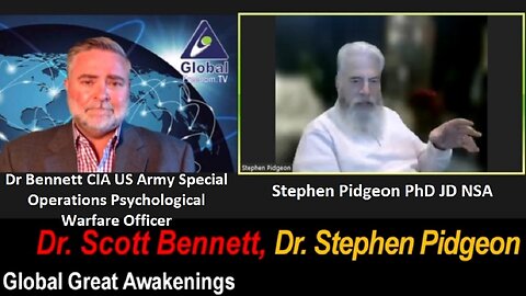 Lt Bennett PhD w/ Dr Pidgeon: Who is the Owner of US Voting Machines? USA went full Suicidal Retard.