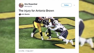 Antonio Brown Suffers Gruesome Leg Injury