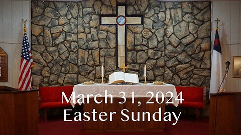 When the Sabbath Was Past - Mark 16:1-8 - Easter - March 31, 2024