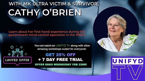 Cathy O’Brien: MK-ULTRA victim & survivor (TRAILER)