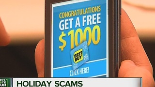 Beware holiday scams