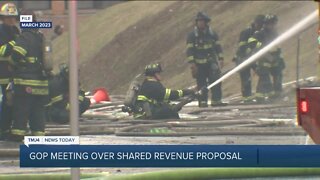 GOP meeting over shared revenue proposal