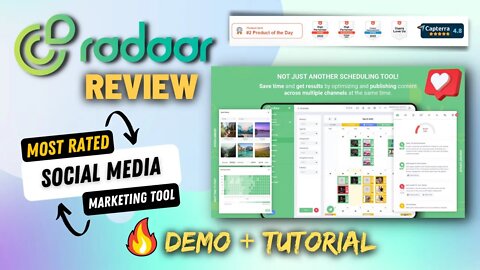 Radaar Review, Demo + Tutorial | Most Rated Social Media Management Platform with Lifetime Deal