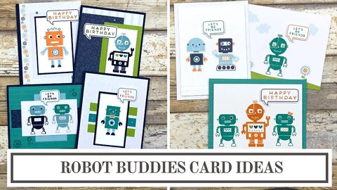 Robot Buddies - Kit and Alternate Card Ideas