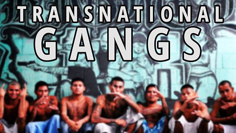 Transnational criminal gangs are spreading in our cities