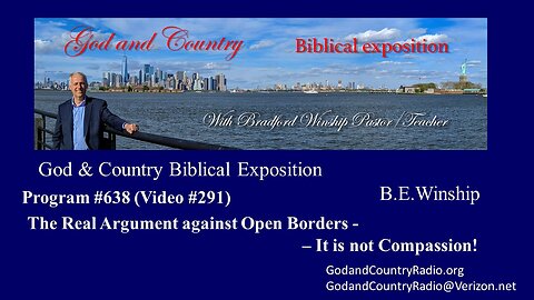 292 - The Real Argument against Open Borders - - It is not Compassion!