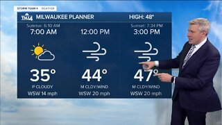 Friday to be windy and chilly with light rain