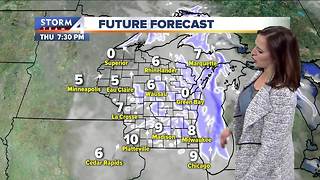 Light snow possible Thursday