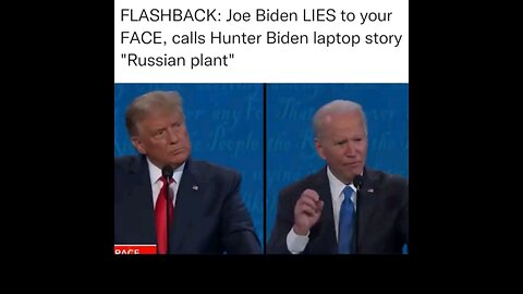 It was all the Russians fault, but now we know biden lied 🤥🤥🤥🤥🤥 pinocchio award here