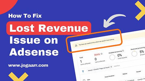 [Solved] How to Fix Ad crawler errors, which can result in lost revenue