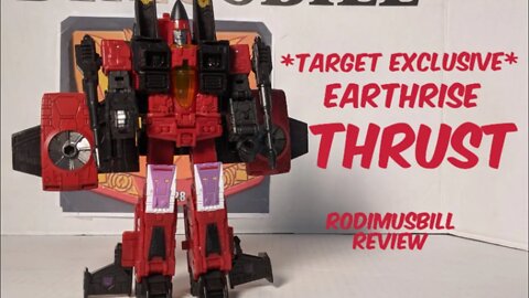 Transformers Earthrise THRUST War For Cybertron Trilogy *Target Exclusive* Review by Rodimusbill