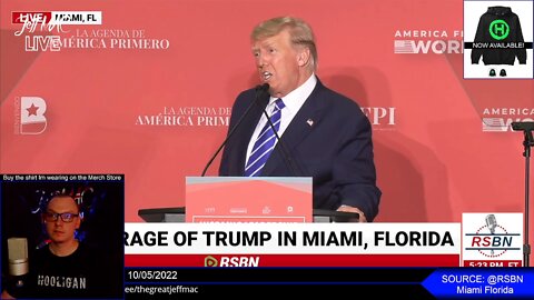 LIVE: President Donald Trump at Hispanic Leadership Conference in Miami Florida
