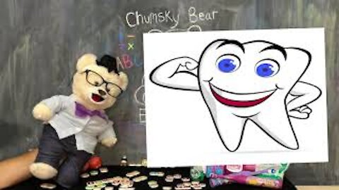 Don't Be Scared to go to the Dentist | Chumsky Bear will Explain Why | Educational Videos for Kids