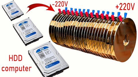 HDD Computer into a 220 electric battery high performance