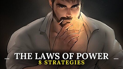 8 STRATEGIC Ways To Gain POWER As A Man (The LAWS Of Power...) HIGH Value Men self development