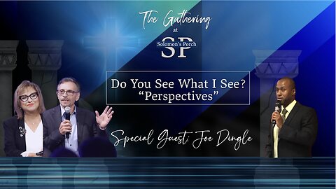 Do You See What I See > Perspectives with Special Guest: Joe Dingle