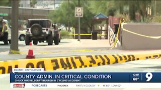 Pima Co. Admin Huckelberry in critical condition after bike crash