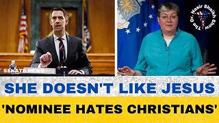 Tom Cotton Destroys DOD Nominee 2 Oversee Chaplains: Asks: Why Did You Say "Gospel is Being Twisted"