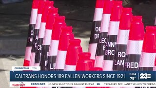 Caltrans honors 189 fallen workers since 1921